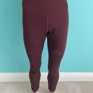 Athleta Persistence Laser cut 7/8 Tight